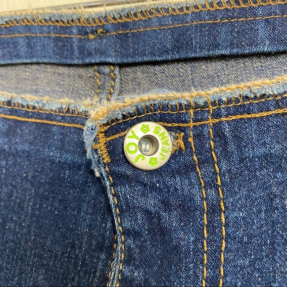 Joy jeans y2k blue bootcut front back pockets size Medium - Picture 3 of 5